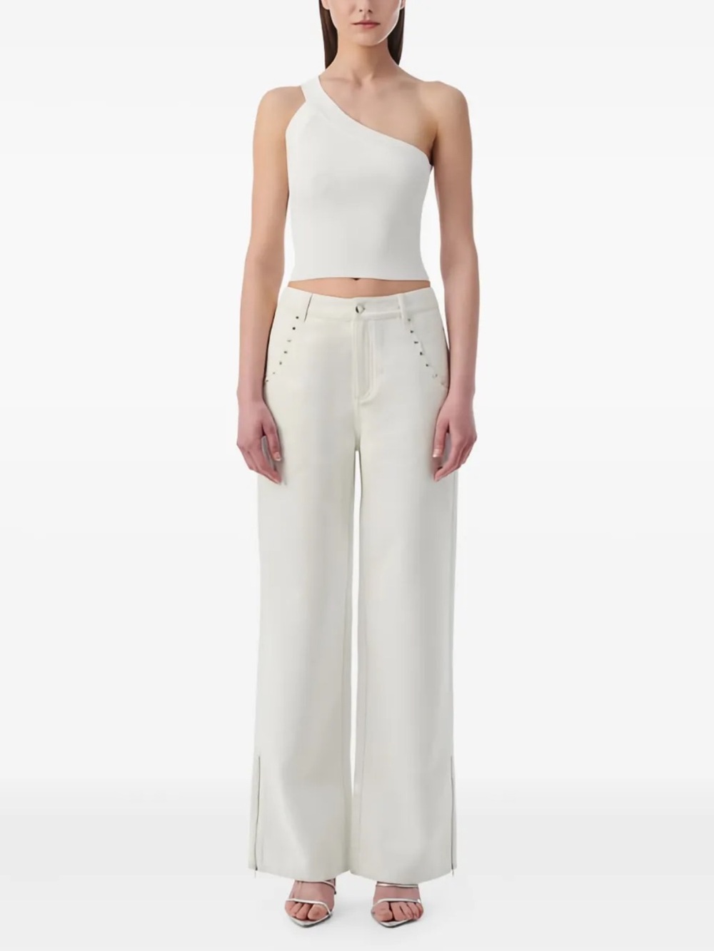 IRO White Studded Jeans 38 / US 6 NWT